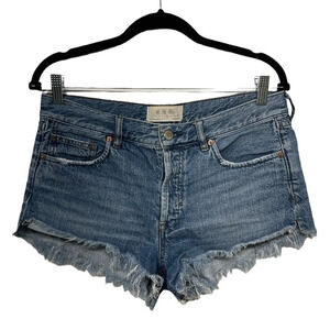 We the free Free People Soft & Relaxed Cut Off Denim Shorts 28